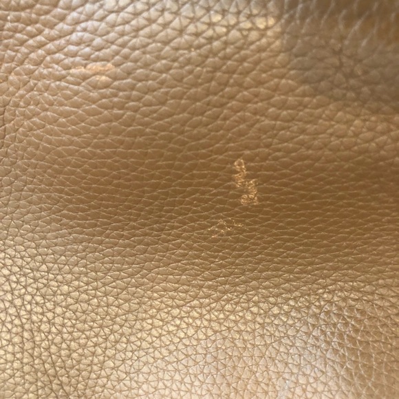 MICHAEL KORS BROWN AND BLACK LEATHER SATCHEL - Picture 6 of 9